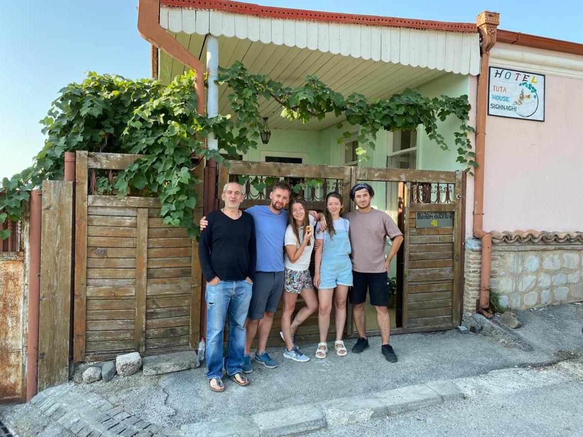 Tuta House Sighnaghi Hotell Exteriör bild